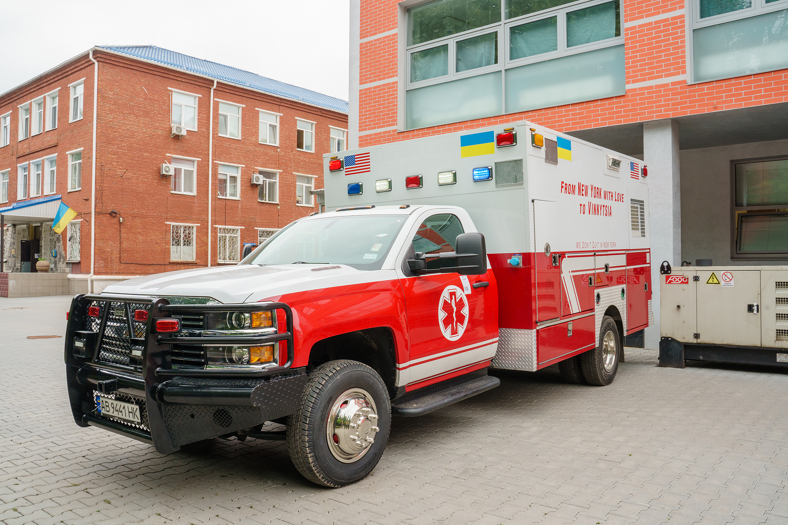Vinnytsia Received an Ambulance from New York - Serhii Morhunov